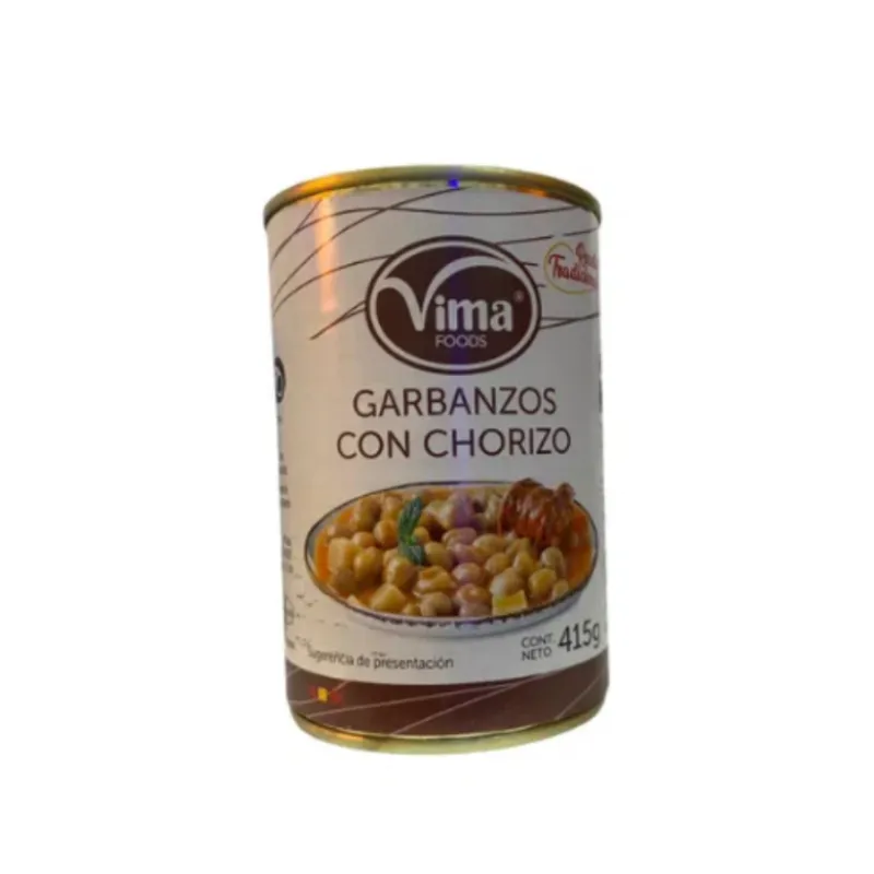 Garbanzos con Chorizo Vima 415 gr