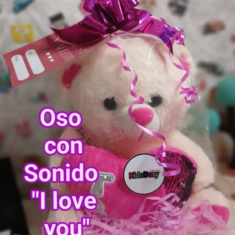 Peluche TQM con sonido