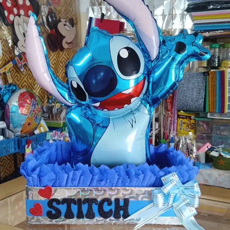 Caja para regalo "Temática de Stitch"