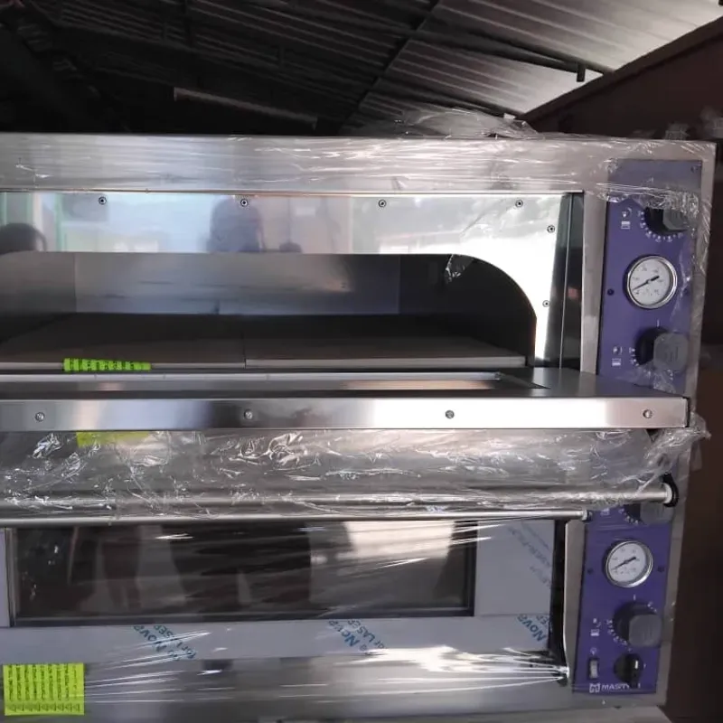 Horno Eléctrico Doble Para Pizzas