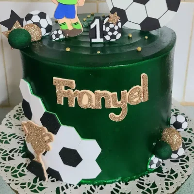 Torta temática de doble altura