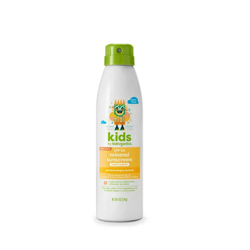 Babyganics Protector solar mineral SPF 50 para niños