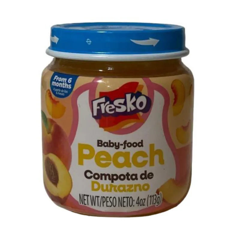 Compota de Durazno Fresko