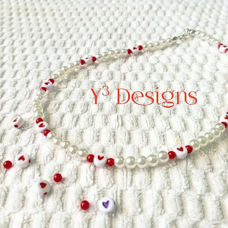 Collares de Perlas y Corazones ❤️