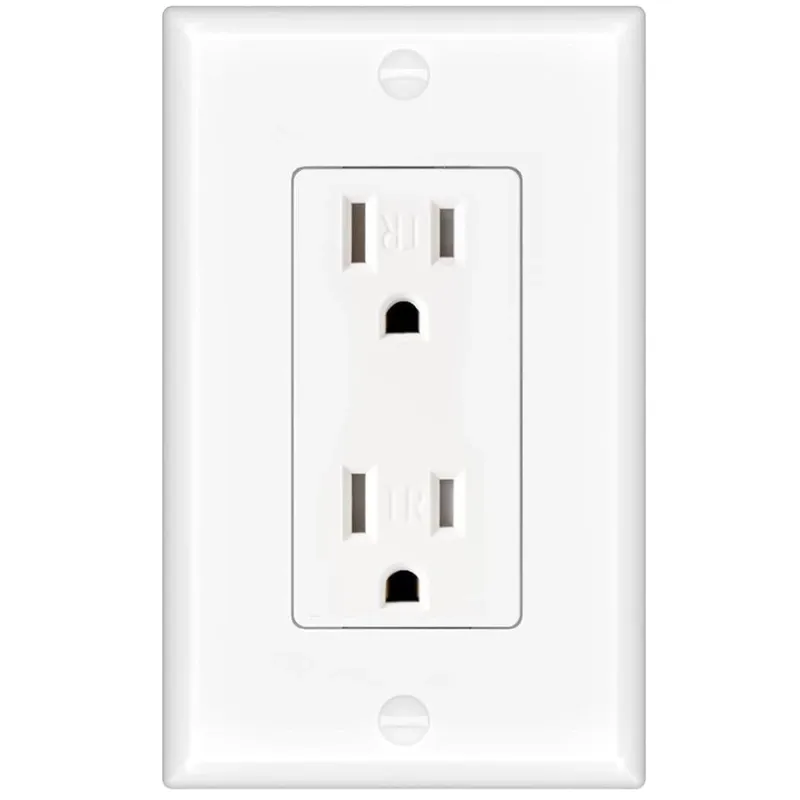 Tomacorriente doble de 15 Amp MICMI