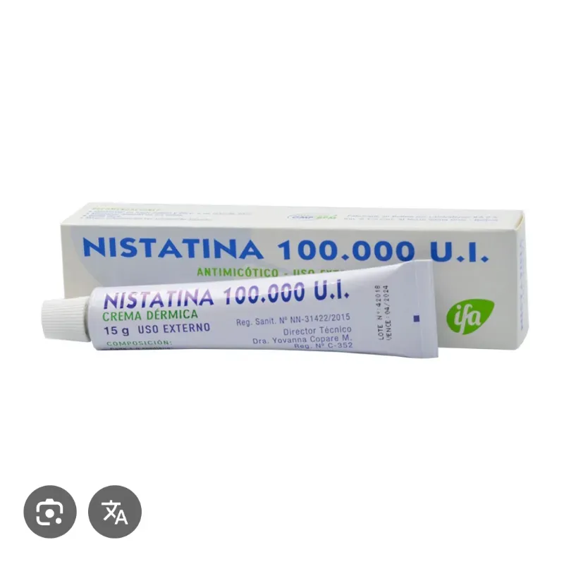 Pumadas nistatina