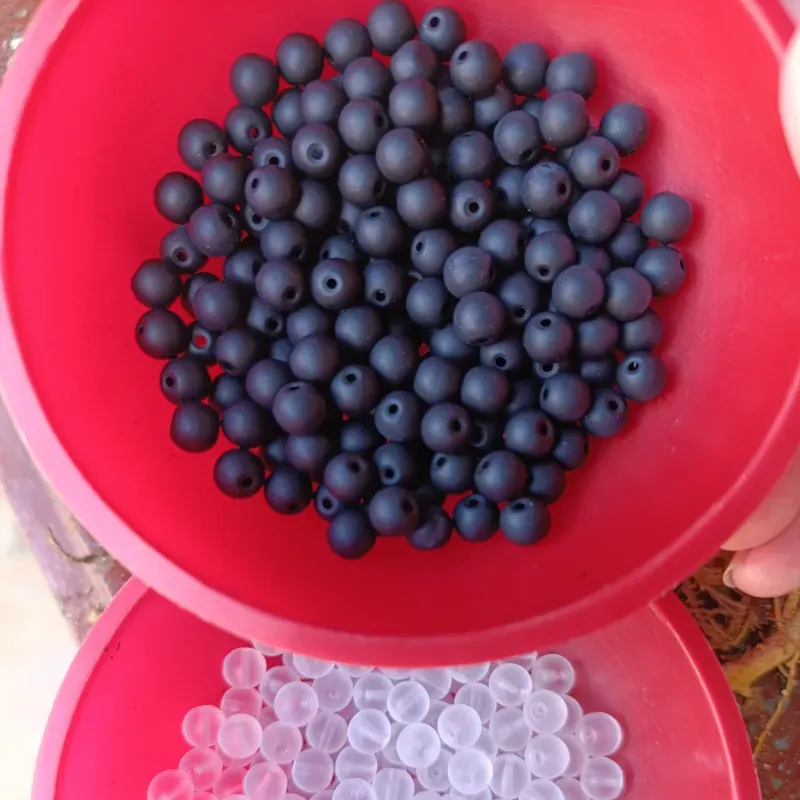 Onix negro mate de 8 milímetros