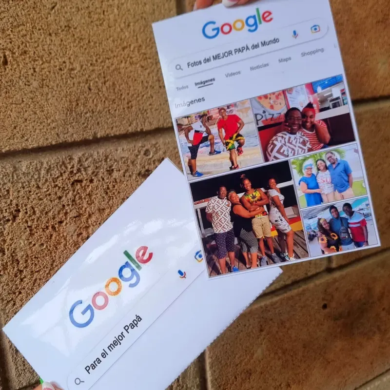 Tarjeta Google ❤️