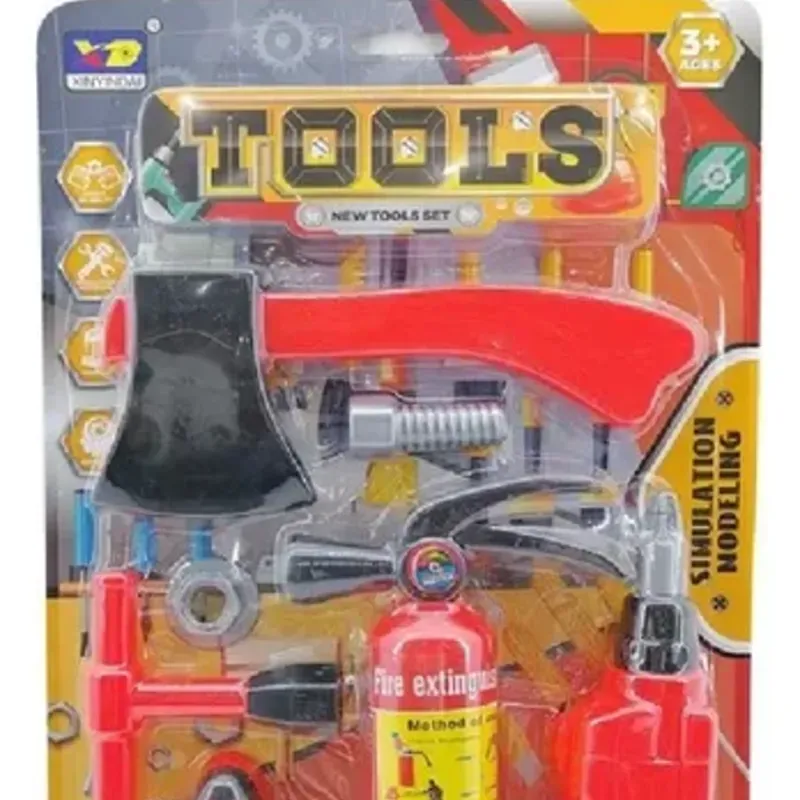 Herramientas De Bombero Juguete Para Niños