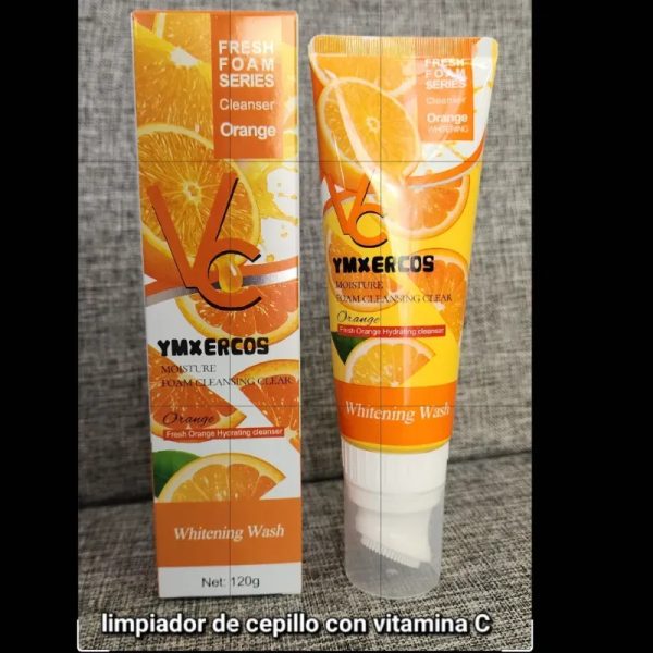 LIMPIADOR CON CEPILLO DE VITAMINA C