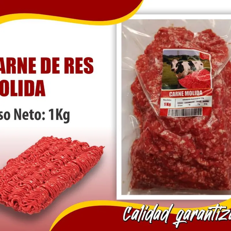 Carne de Res molida 1kg