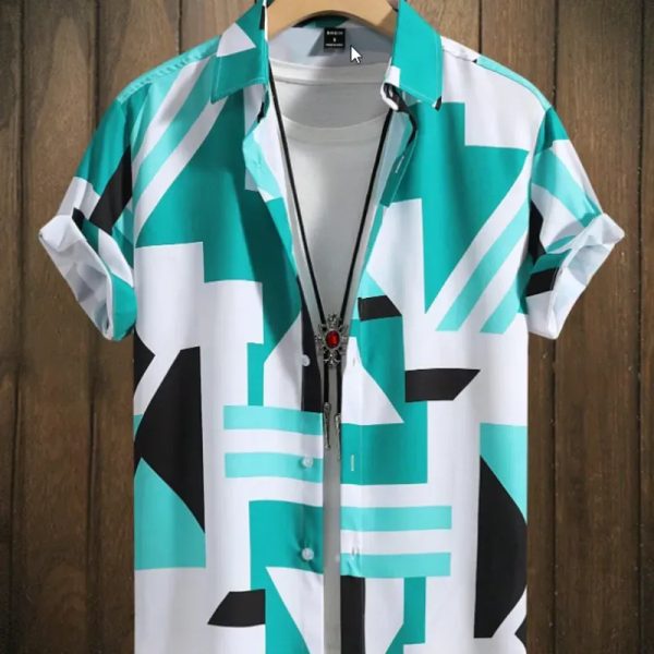 Camisa green pattern