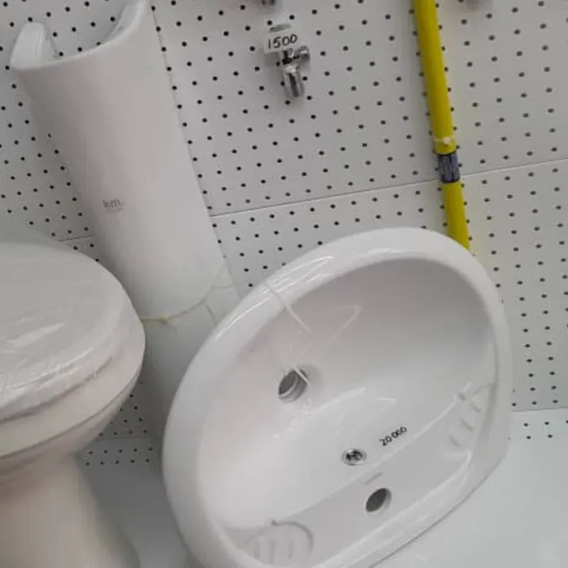 Lavamanos con pedestal