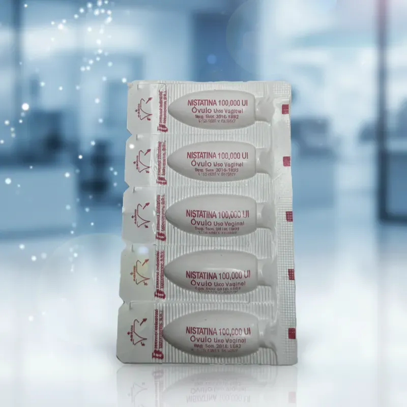 ✅️OVULOS DE NISTATINA( 5 OVULOS)(VENCEN 5-27)