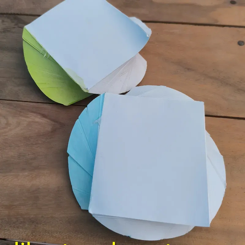 Block de notas torcidas