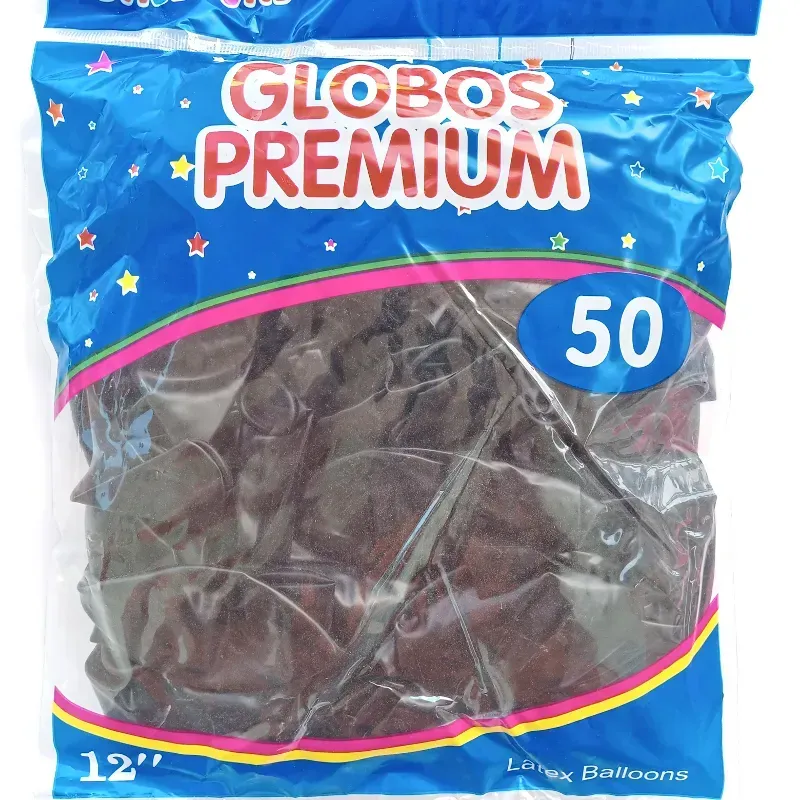 Globos por unidad Color negro