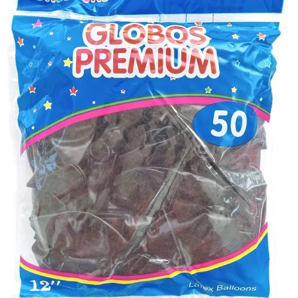 Globos por unidad Color negro