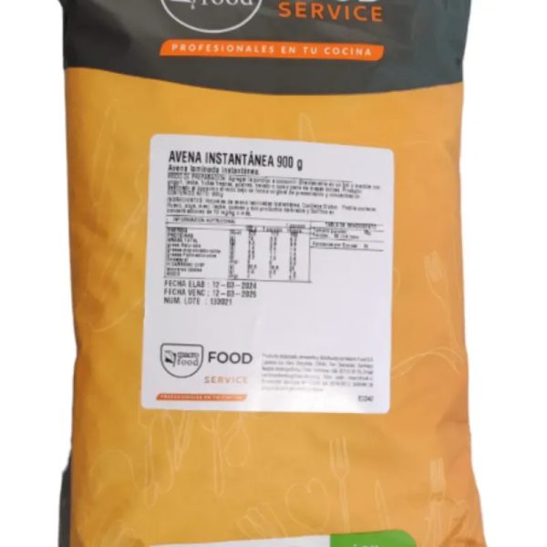 Avena Instantánea MacroFood 900 gr.