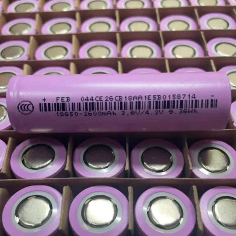 Batería Recargable 18650 – 2600mAh | 3.6V / 4.2V
