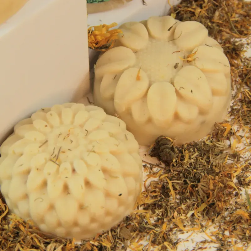 Jabón caléndula y manzanilla 100g