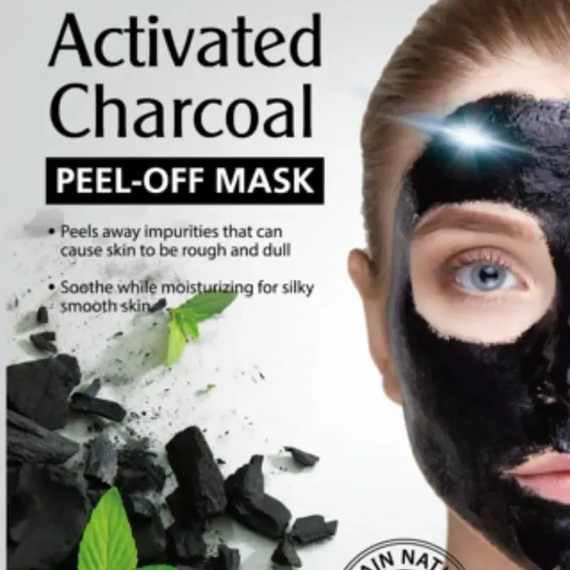 Mascarilla Peel Off de carbón activado