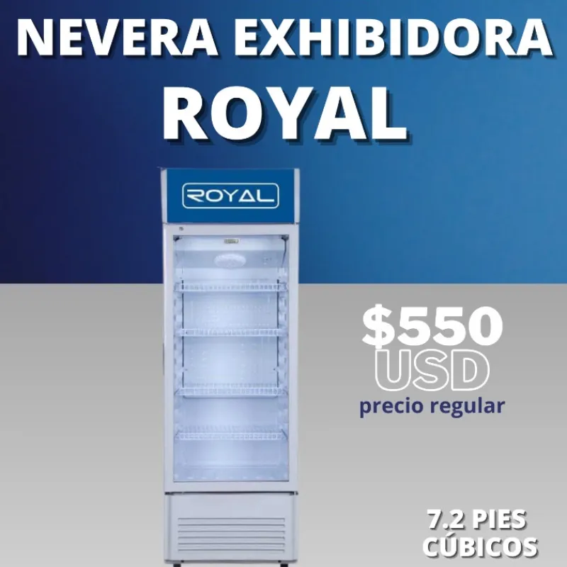 NEVERA EXHIBIDORA ROYAL