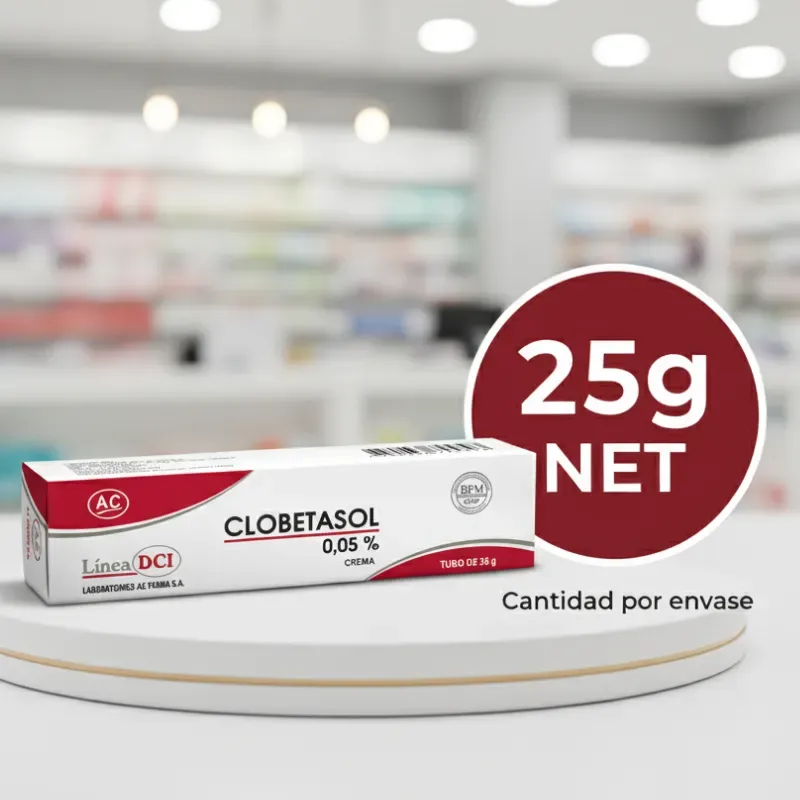 CLOBETAZOL EN UNGUENTO (0,05% 25G) (VENCE 9-27)