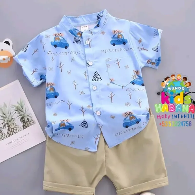 Conjunto  de camisa bebé