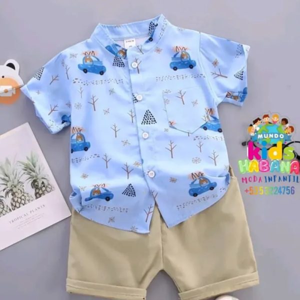 Conjunto  de camisa bebé