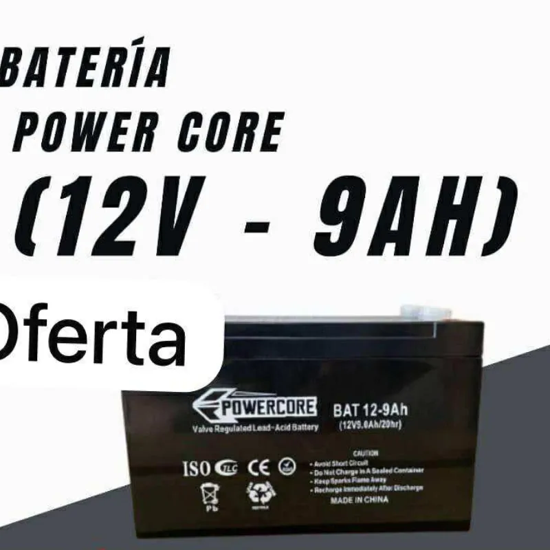 Batería de moto y Bakup Power core