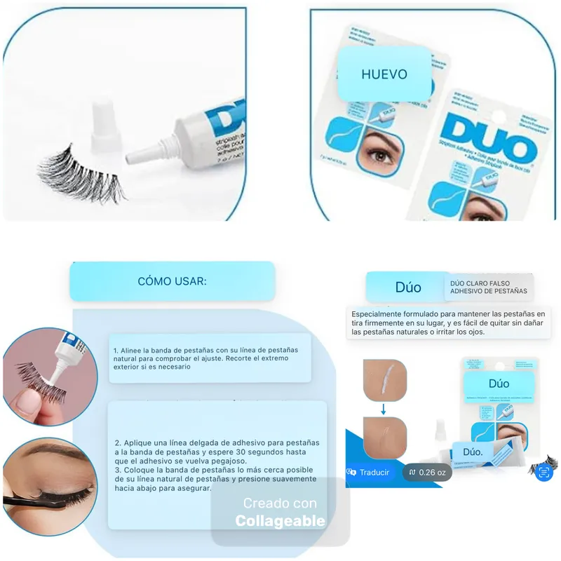 Pega de Pestañas Enterizas