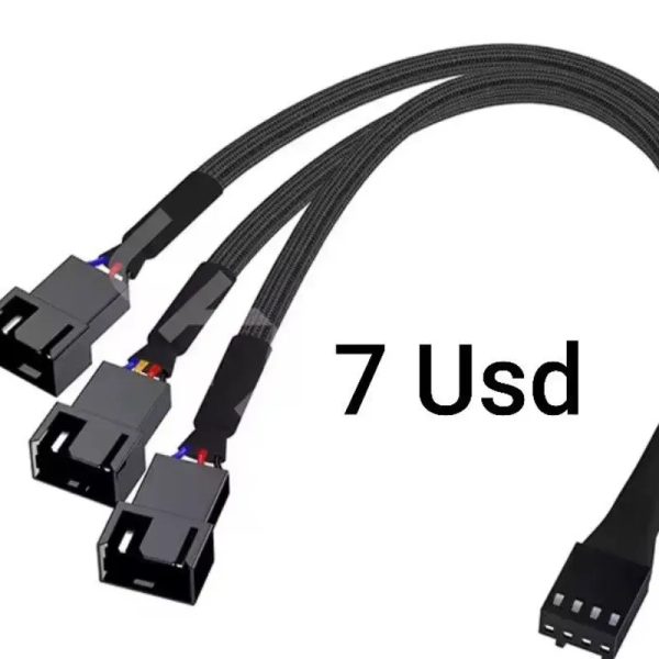 Cable divisor ventiladores de PC
