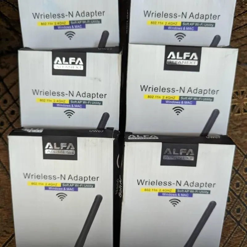 Adaptador Wifi con Antena y Modo AP, Plug and Play