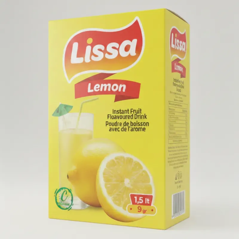 Refresco Instantáneo Lissa sabor Limón