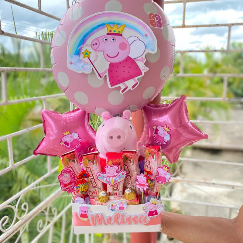 Caja temática Peppa pig