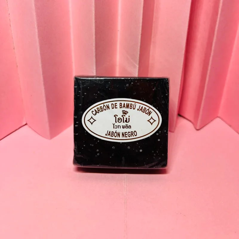 Jabón Negro de Carbón de Bambú