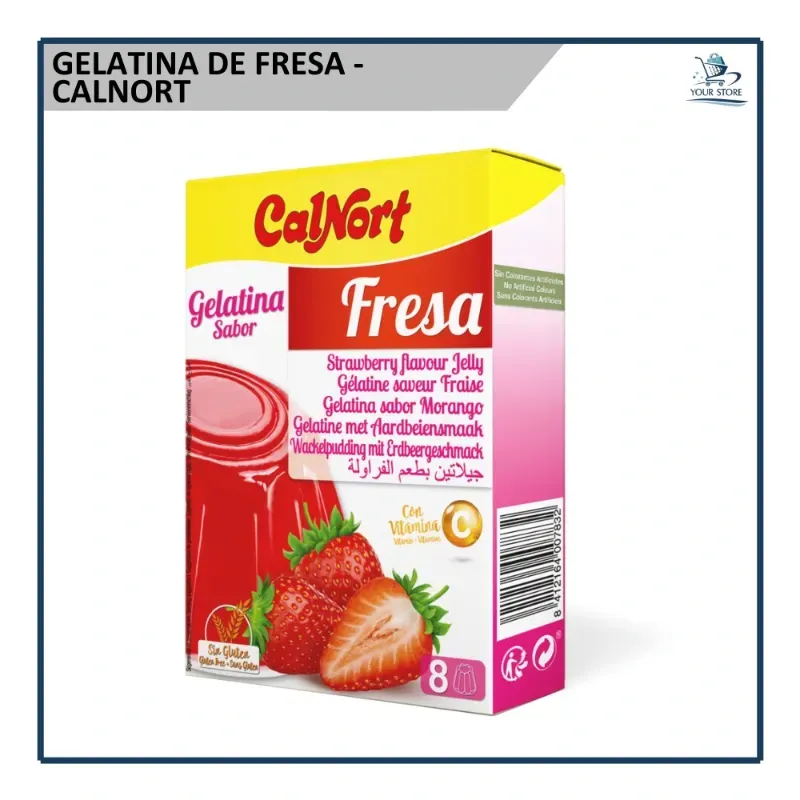 Gelatina de Fresa - CalNort (170g)