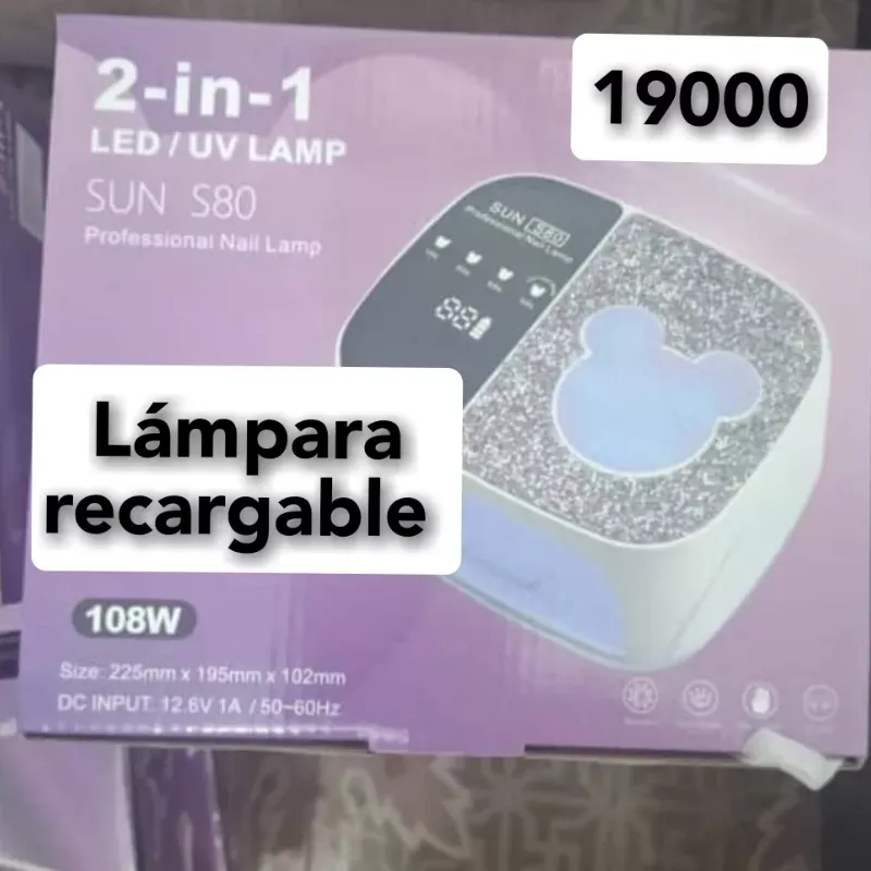 Lampara recargable 2 en 1