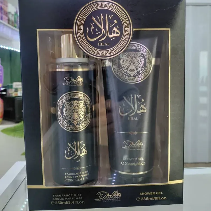 Set de perfume y gel de baño Dubai de hombre