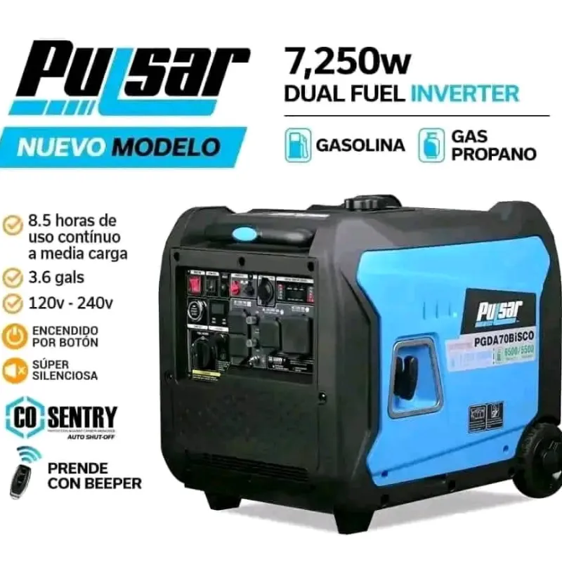 Planta Eléctrica Pulsar 7250 W