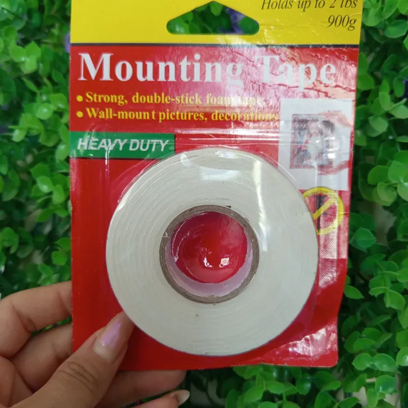 Precinta doble contacto transparente