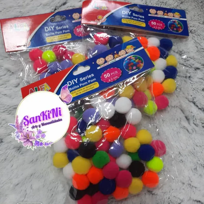Pqt de pompones