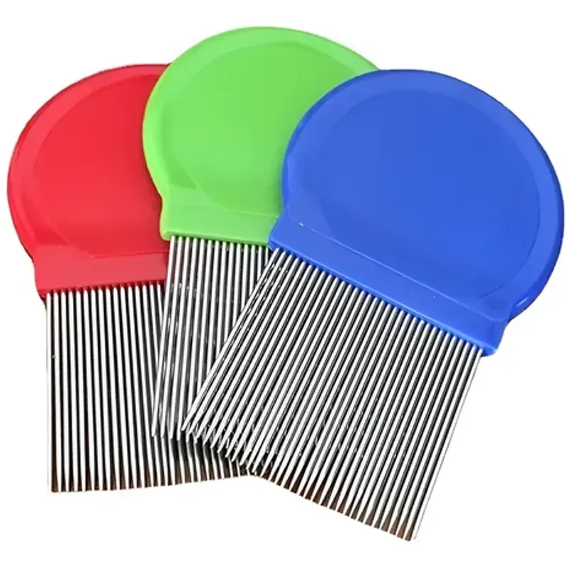 Peineta de dientes largos para piojos y liendres