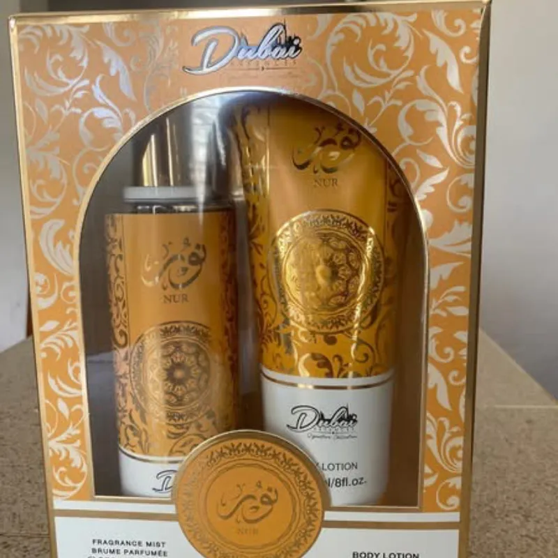 SET DE PERFUME Y CREMA/GEL DE BAÑO