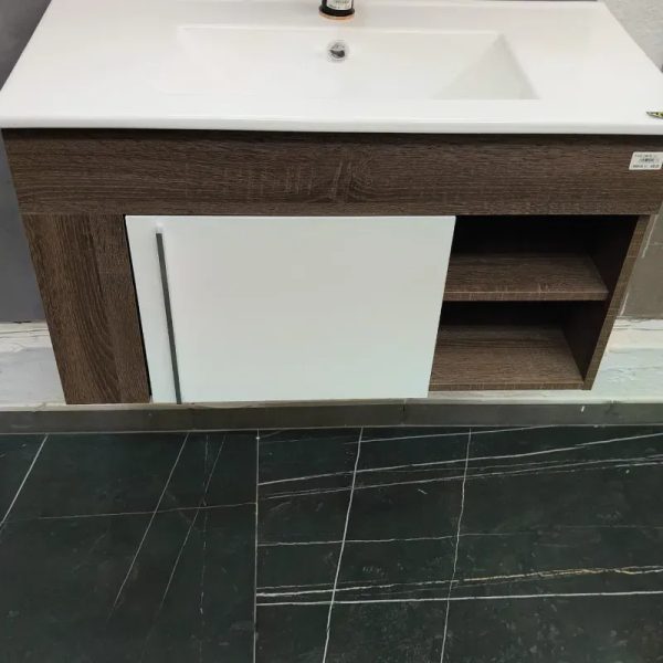 Conjunto lavabo unox  80cm blanco 3170000036