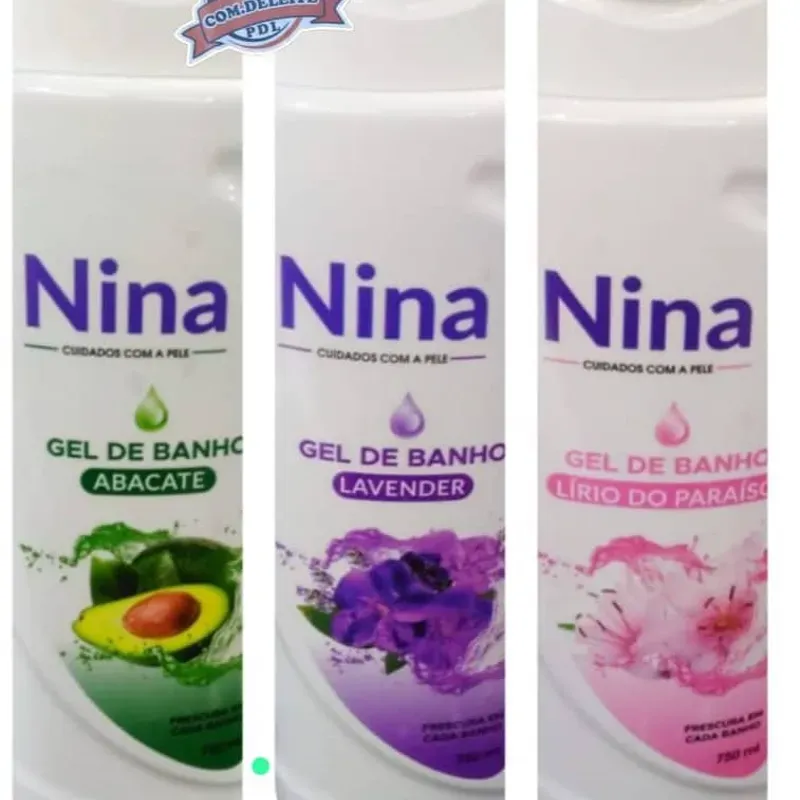 Gel de ducha NINA 750ml (aguacate y rosa) ver descripción