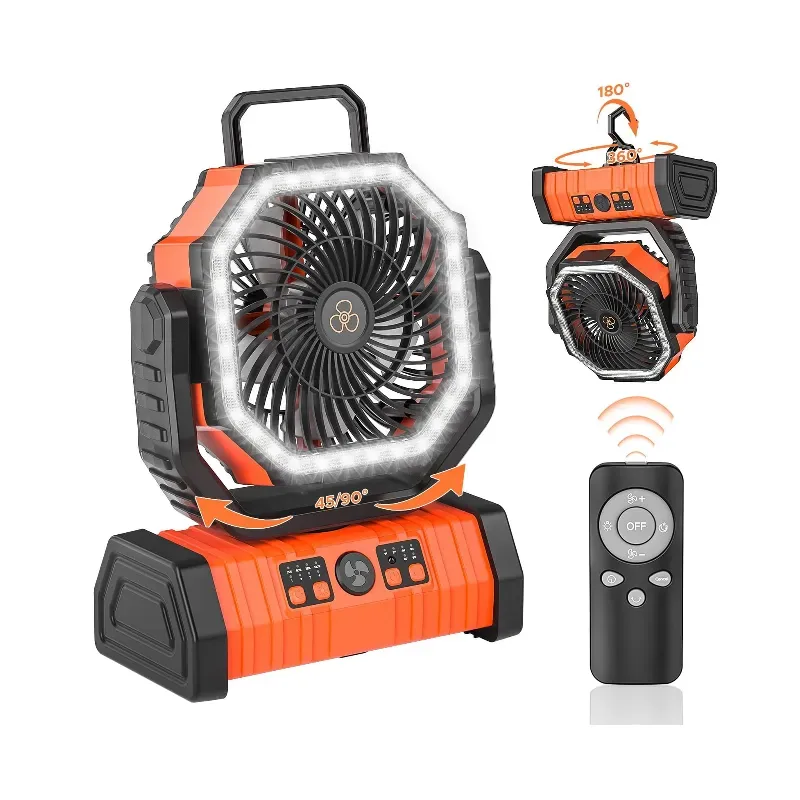 Ventilador recargable.