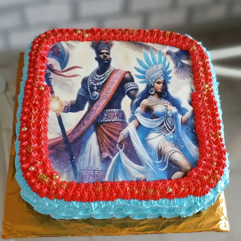 Cake Yemayá-Shangó