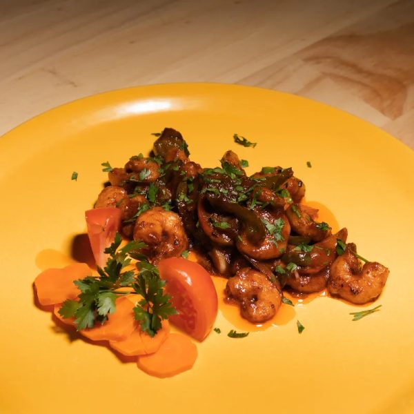 CAMARONES ENCHILADOS