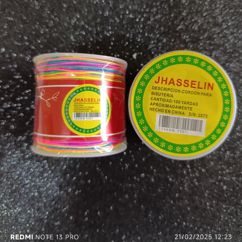 Hilo chino multicolor 